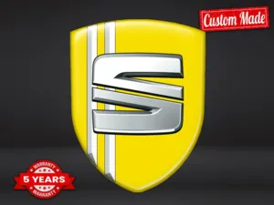 Seat Signes Auto Bombés Pro Max Résistants Stylés Modernes